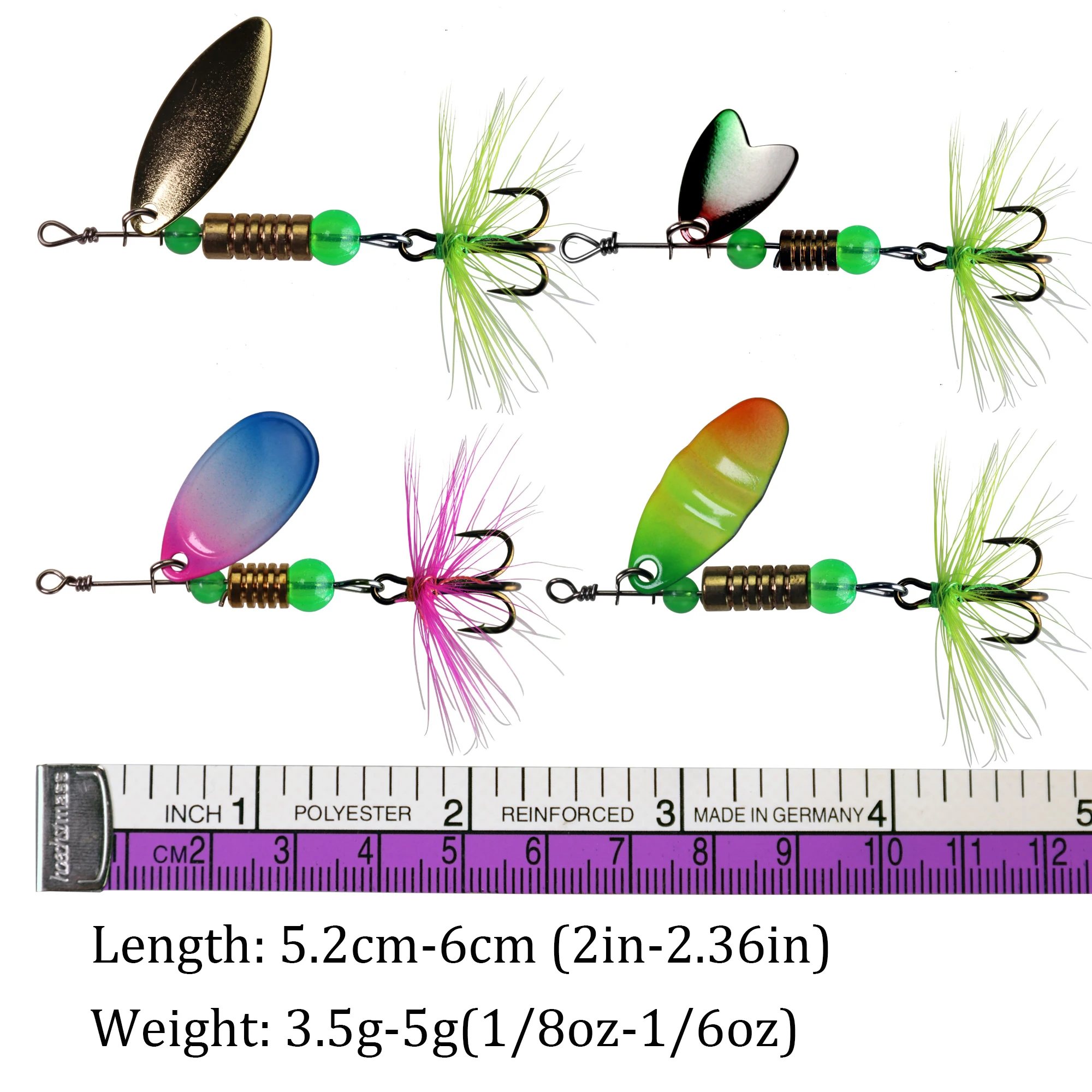 30 шт. металлические рыболовные приманки в виде ложки|lure bait|spinner baitfishing lures bait |