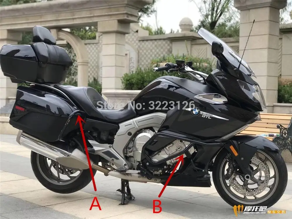 A + B для BMW K1600GTL 2011 2018 защита от ударов по шоссе двигателя боковая коробка защитная