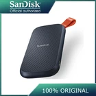 Портативный внешний твердотельный накопитель SanDisk, внешний накопитель SSD на ТБ, 480 ГБ, внешний жесткий диск USB 520 типа C для ноутбука и настольного компьютера