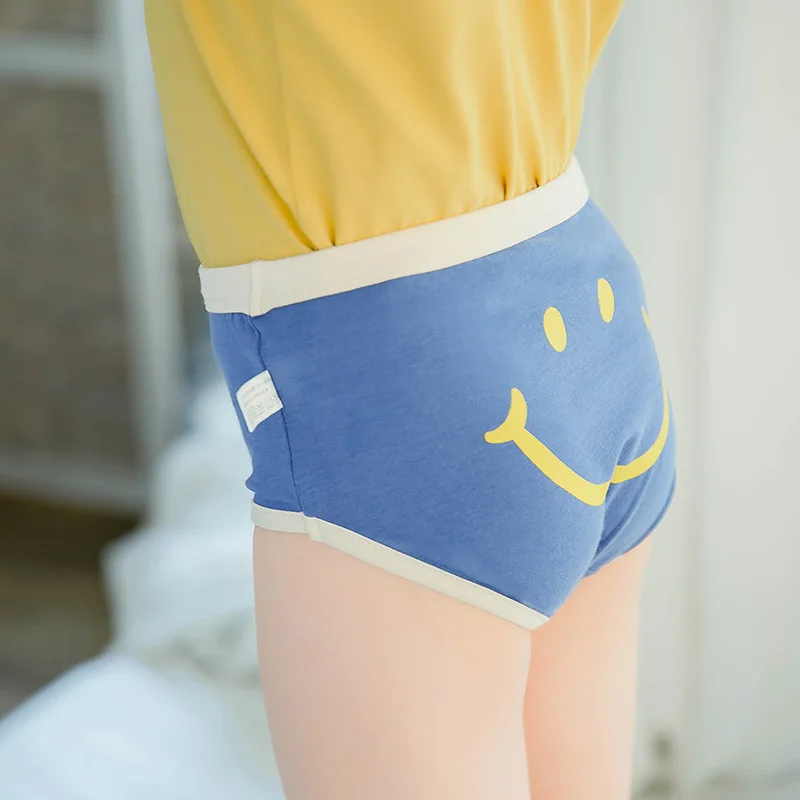 Нижнее белье для девочек Lotus мягкие и удобные трусы-боксеры мальчиков с милым