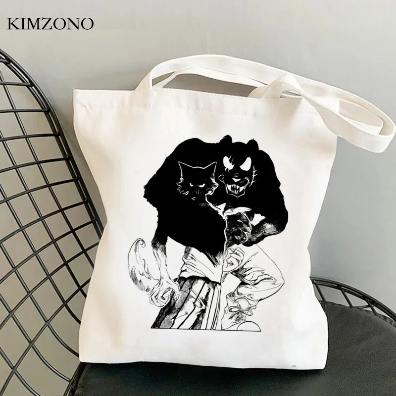 

Beastars shopping bag shopping shopper bolsa canvas recycle bag cotton bag cloth sacola reusable sac toile