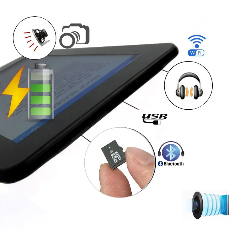 9 дюймов Android Digitl плеер с защитой для глаз цветным дисплеем мини ПК WiFi смарт чтения