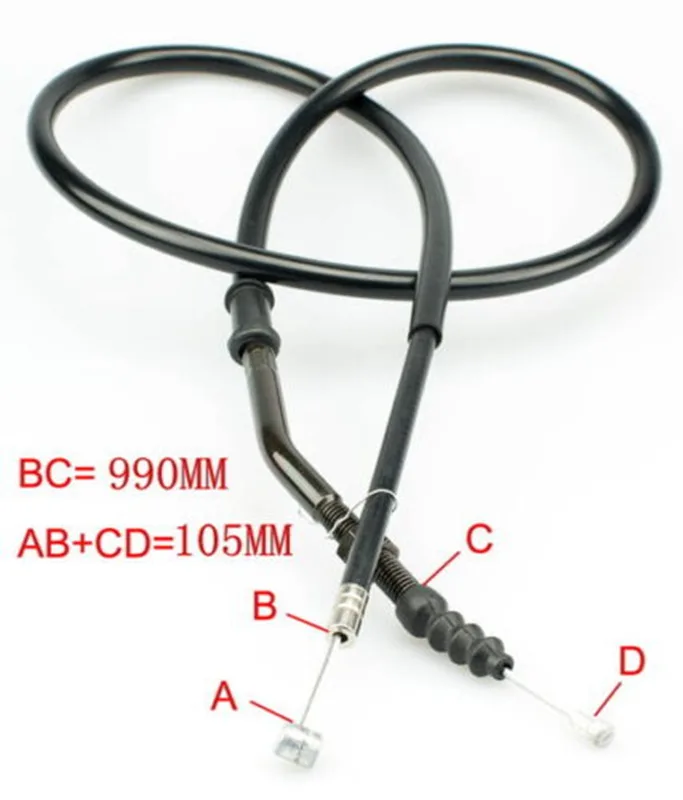 Мотоциклетный кабель сцепления для Yamaha XJ 600 S Div 1994 1997 1995 1996 4BP 26335 00|Рычаги веревки и