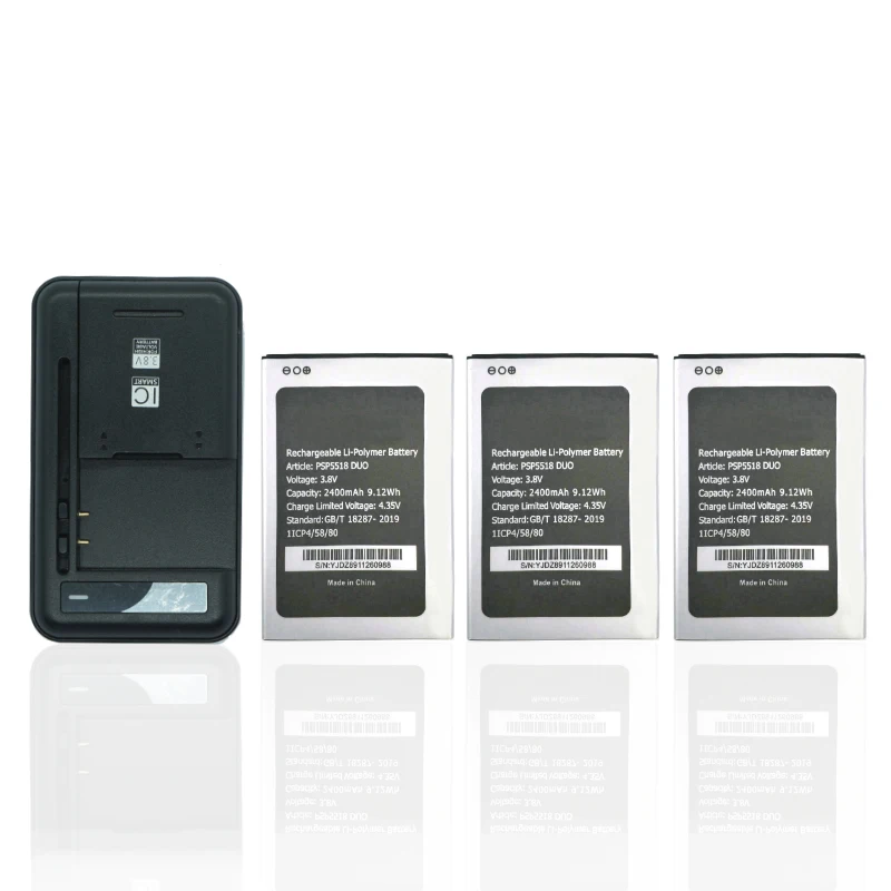 Seasonye Оригинальное 2400mAh PSP5518 DUO запасная батарея для сотового телефона +