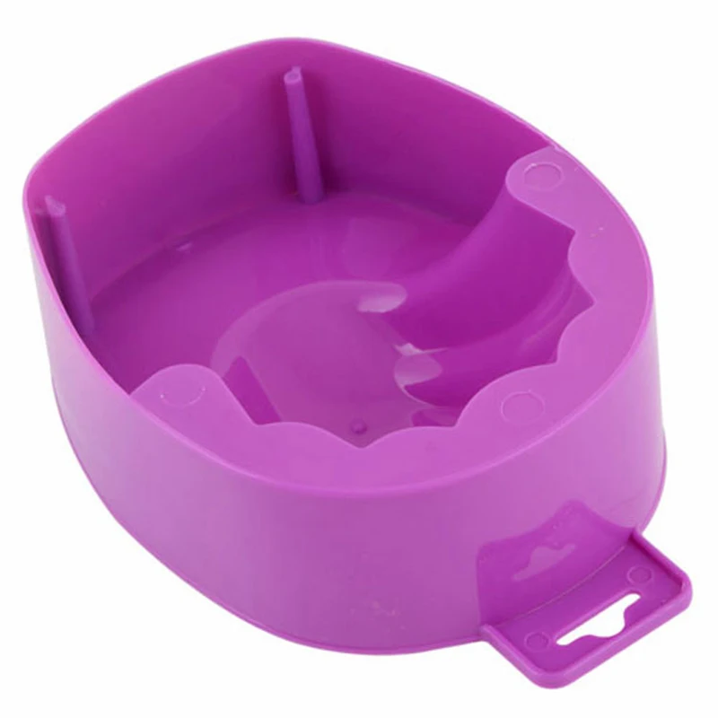 Nail Polish Remover bowl Manicure Bowl Soak Finger Acrylic Tip Soaker Treatment for DIY tools | Красота и здоровье