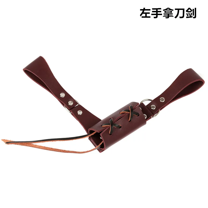 Средневековый меч пояс ножны держатель для скаббард взрослых мужчин Larp Knight Battle