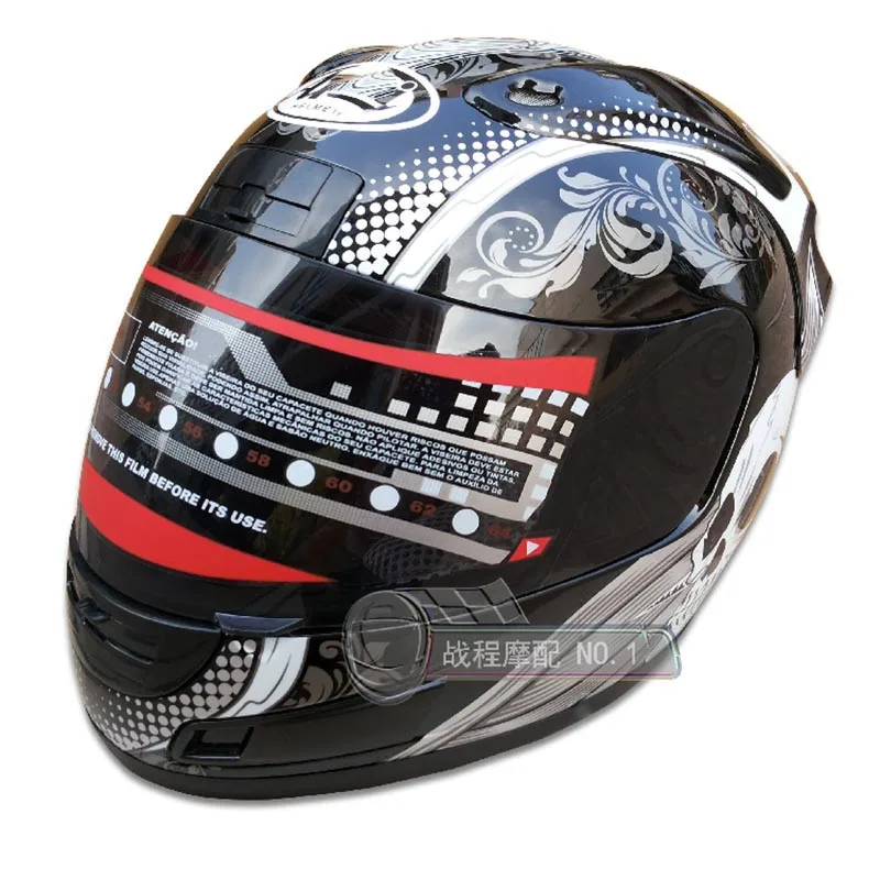 2021 Новое поступление мотоциклетный защитный шлем Мужской на все лицо с черепом