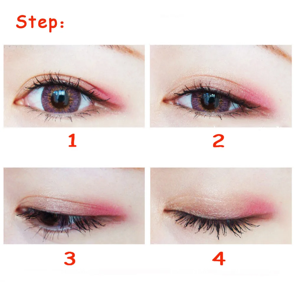 8 цветов Перламутровые тени для век с мишкой алмазная пудра макияжа дымчатые