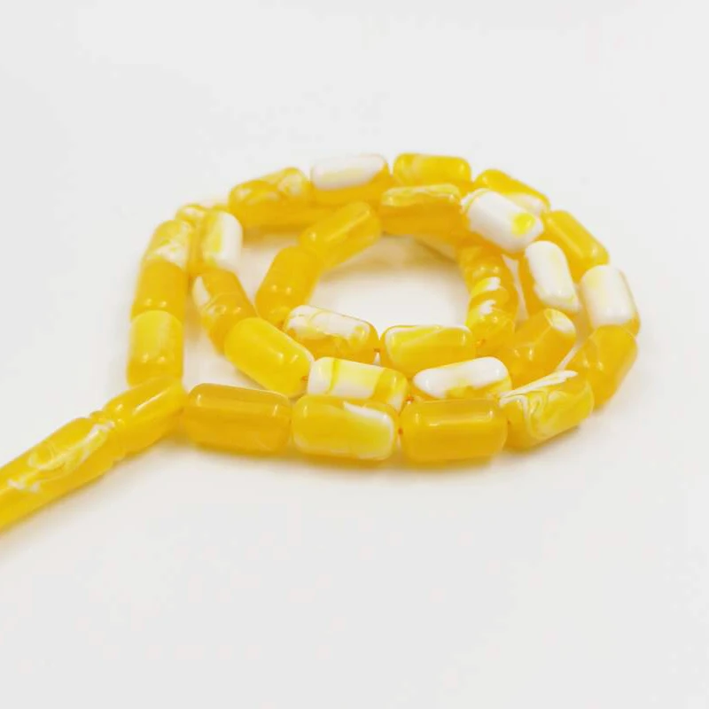 Yellow Resin Tasbih Muslim 33 prayer beads handmade Islamic bracelet gifts arabic Fashion jewelry accessories