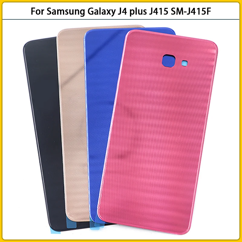 10 шт./партия задняя крышка корпуса для Samsung Galaxy J4 + Plus J415