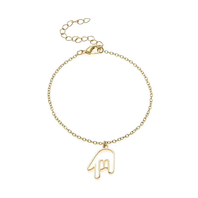 Горный горный браслет на вершине горы экзотический в Парижском Стиле с подвеской