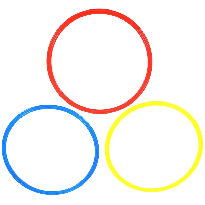 

12PCS Multi Color Innovations Speed and Agility Training Rings Soccer