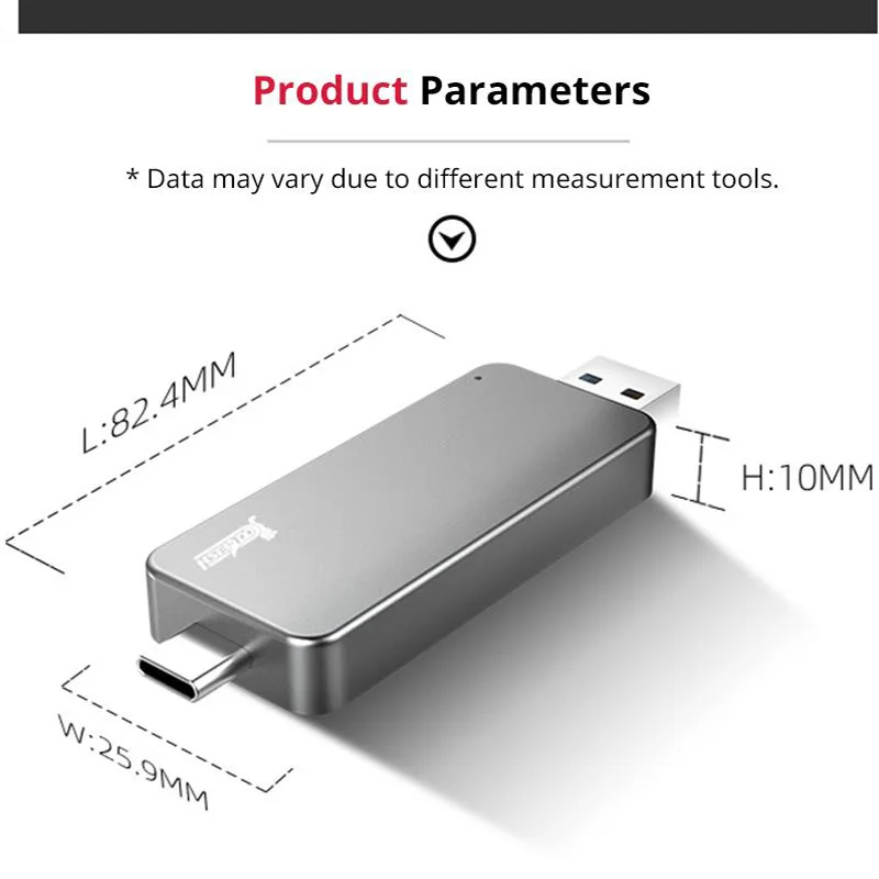STmagic GO 512 Гб внешний твердотельный накопитель Мини Портативный M.2 SSD USB3.1 и type c для