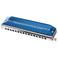 easttop chromatic harmonica performer 16 holes 64 tone mouth organ harp key of c professional musical instruments