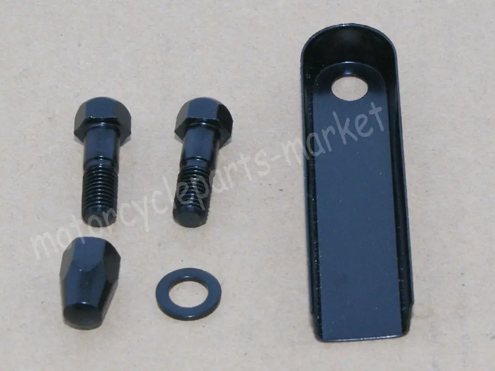 Черная Рычажная передача переключения передач для мотоцикла крепежный