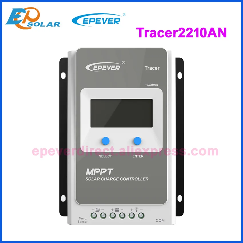 12V24V Tracer 4210AN 3210AN 2210AN 1210AN 1206 регулятор MPPT солнечной панели Контроллер заряда 40A 30A 10A EPsolar EPEVER - Цвет: Tracer2210AN