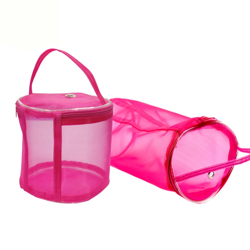 Сумка для хранения с застежкой-молнией Сетчатая пряжи инструменты шитья чехол