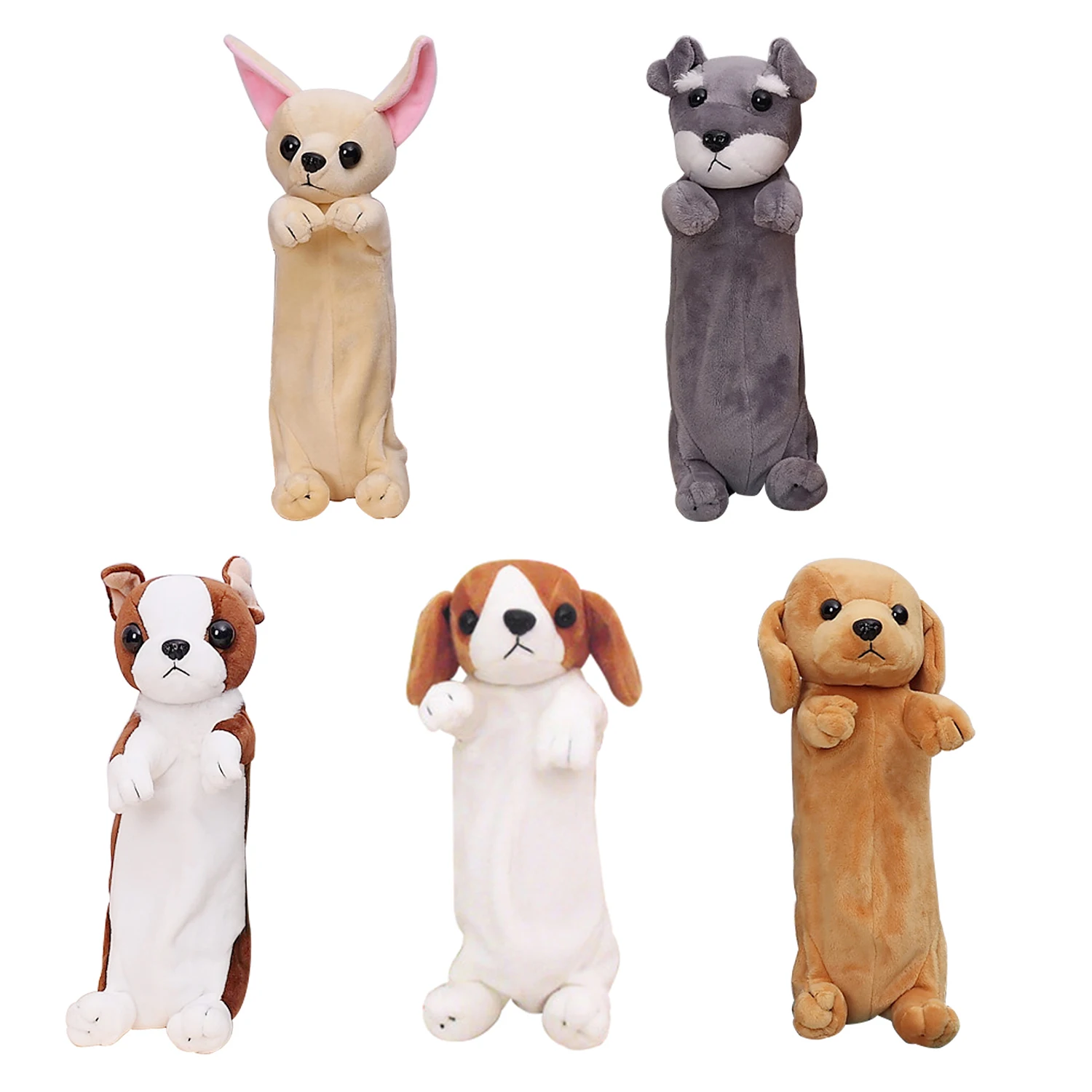 

Школьный чехол для карандашей, чехол для карандаша с собакой, школьный пенал из бутика, школьный пенал из мультяшного материала, школьный пе...