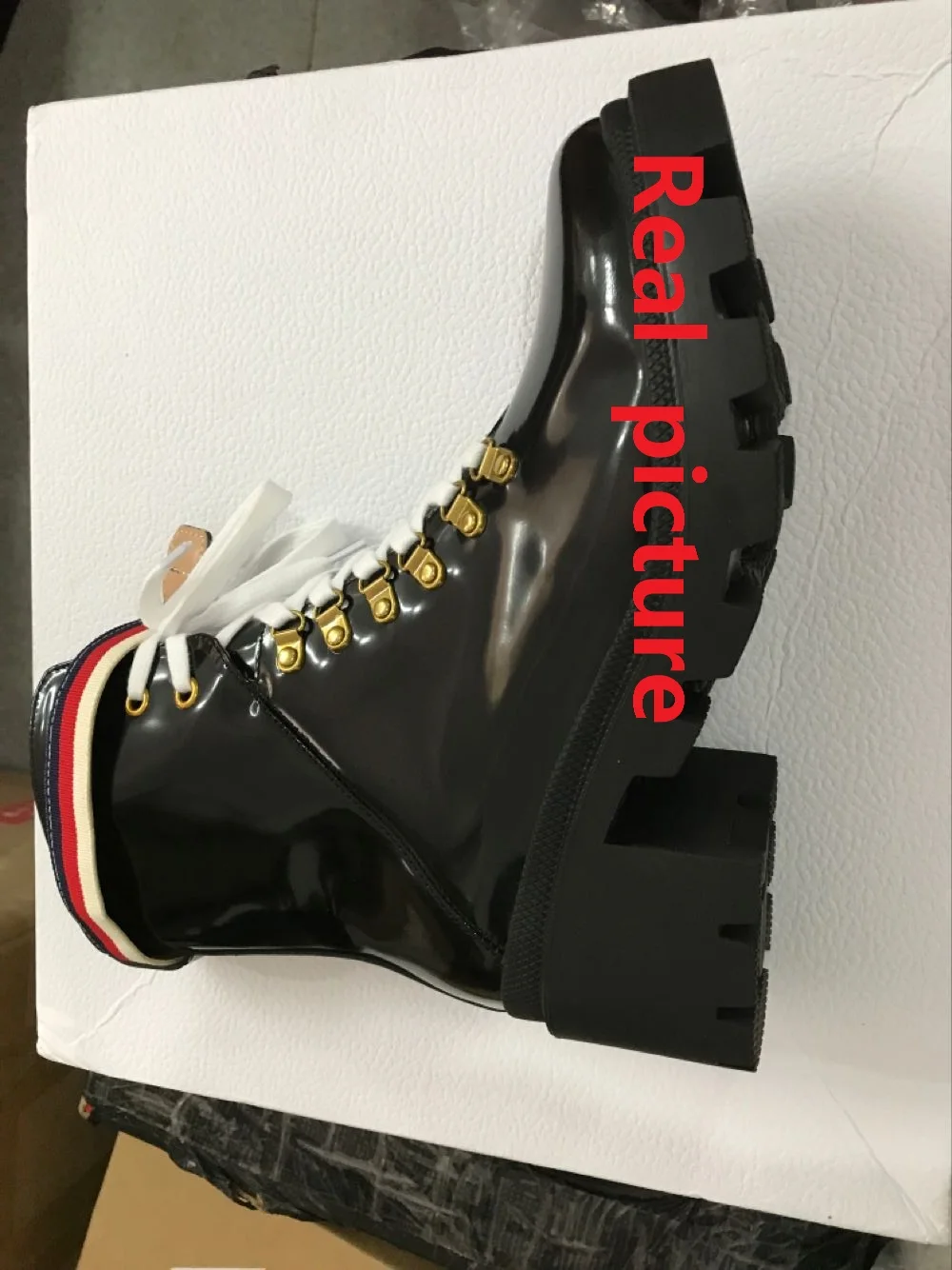 Осенне-зимние новые стильные женские ботильоны из натуральной кожи с круглым