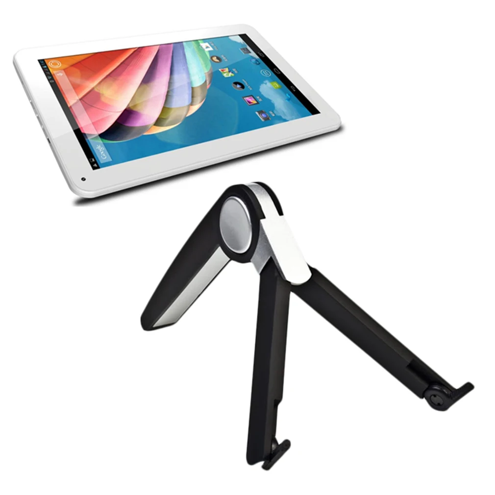 

Adjustable Triangle Bracket Smart Desktop Stand for Smartphone Tablet Green