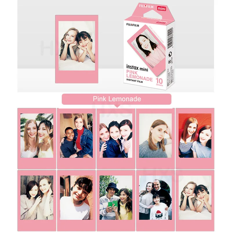 Fujifilm Instax Mini 9 пленка дорожная розовая Подарочная посылка для FUJI мгновенная фотокамера мини 9 8 7s 7c 70 90 25 hello kitty SP-1 SP-2