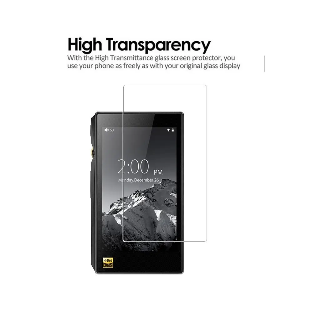Высококачественное защитное закаленное стекло Running Camel 9H для Fiio x5 III MP3 защита