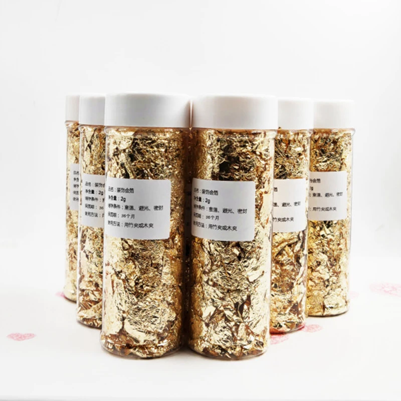 

1 шт. с покрытыем цвета чистого 24 каратного золота Декоративная посуда съедобные Класс лист из чистого золота Schabin хлопья для шеф-повара арт ...