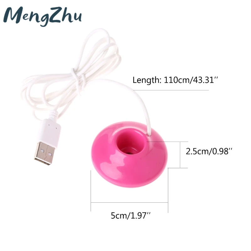 Портативный мини НЛО отрицательных ионов увлажнитель воздуха USB очиститель
