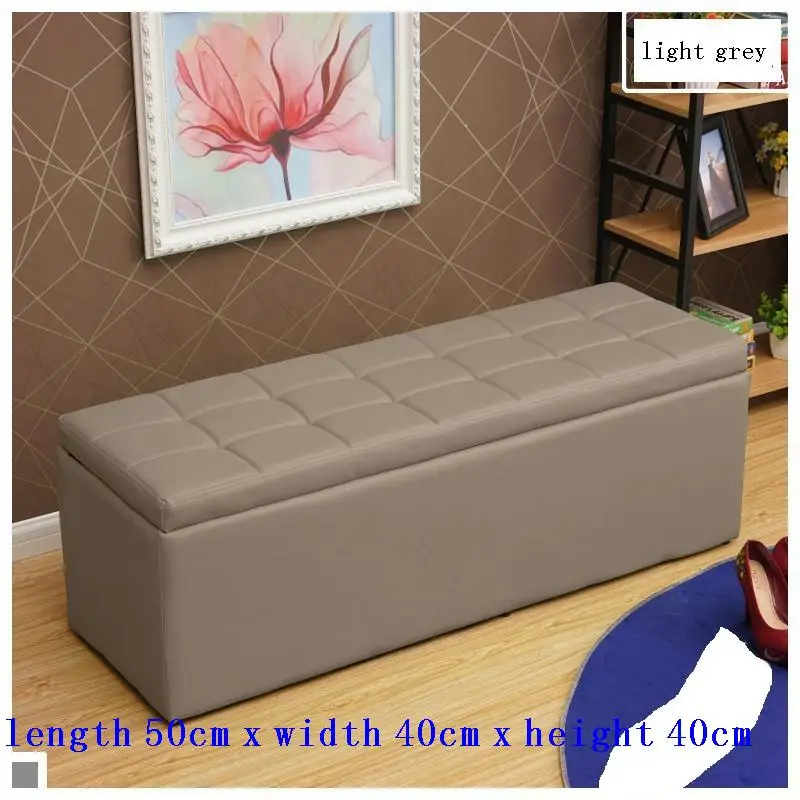 Banquinho Bancos De Madeira Living Room Puf Asiento Fauteuil Gonflable Sgabelli Change Shoes Poef Pouf Taburete Storage Chair |