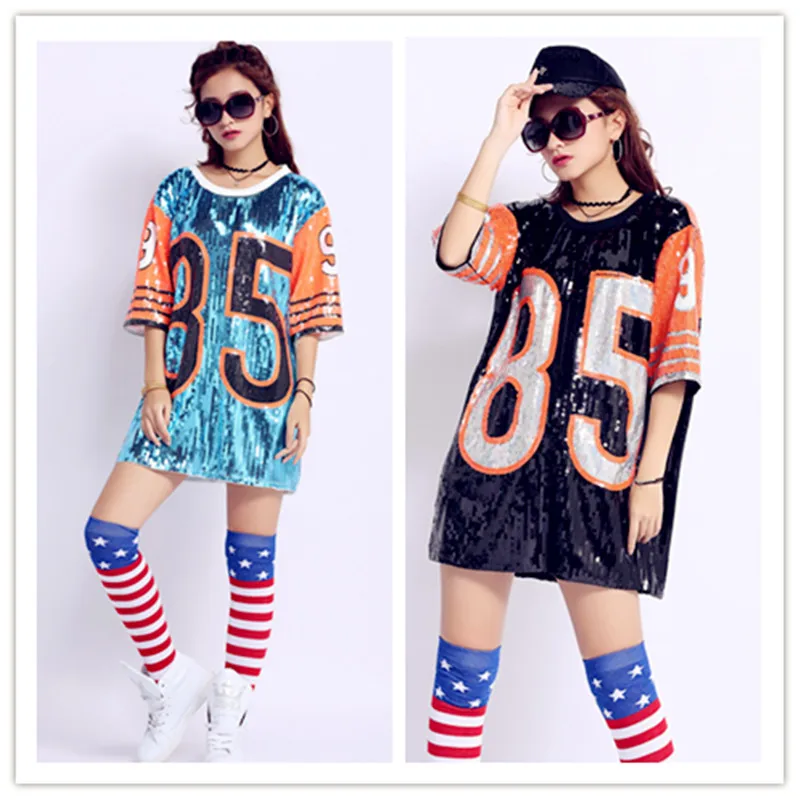 

Nightclubs DS Performance Vest Bar Show Sequins loose Tops Original Women Dj Shirt Female Singers Sexy jazz Clothings free ship