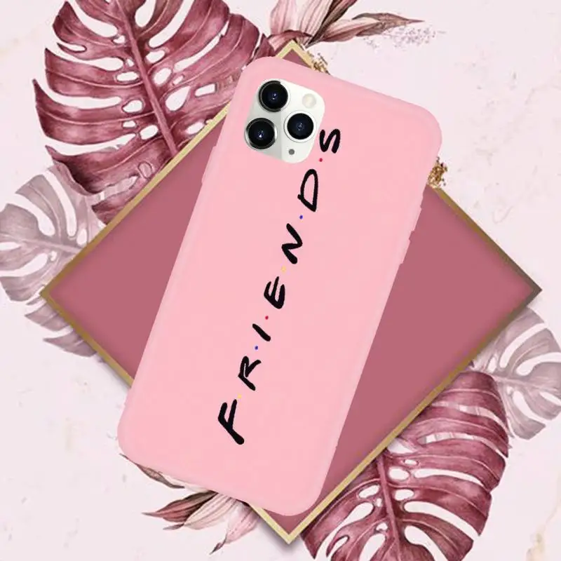 

Central Perk Friends TV show Phone Case Candy Color for iPhone 11 pro XS MAX 8 7 6 6S Plus X 5S SE 2020 XR