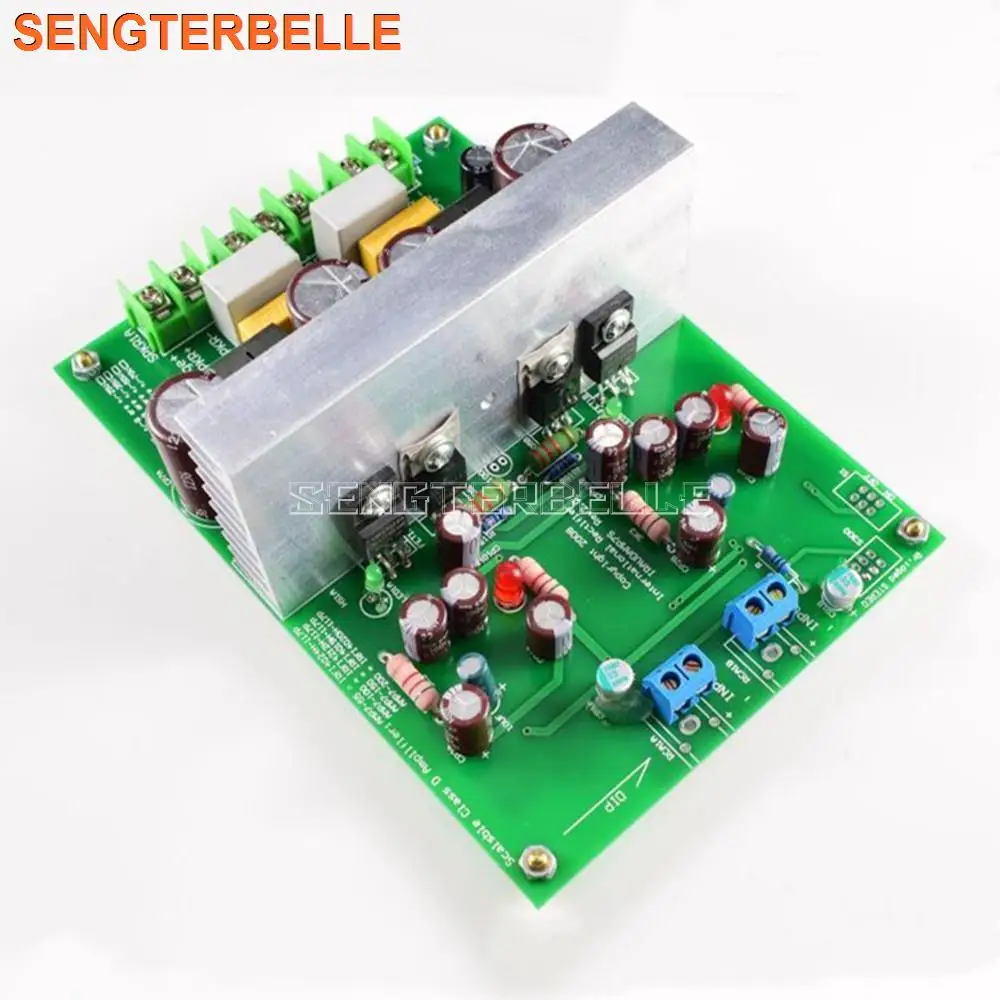 

LJM assembled amplifier board L20DX2 IRS2092 Top Class D amplifier board IRAUDAMP7S 250W*2 8ohm