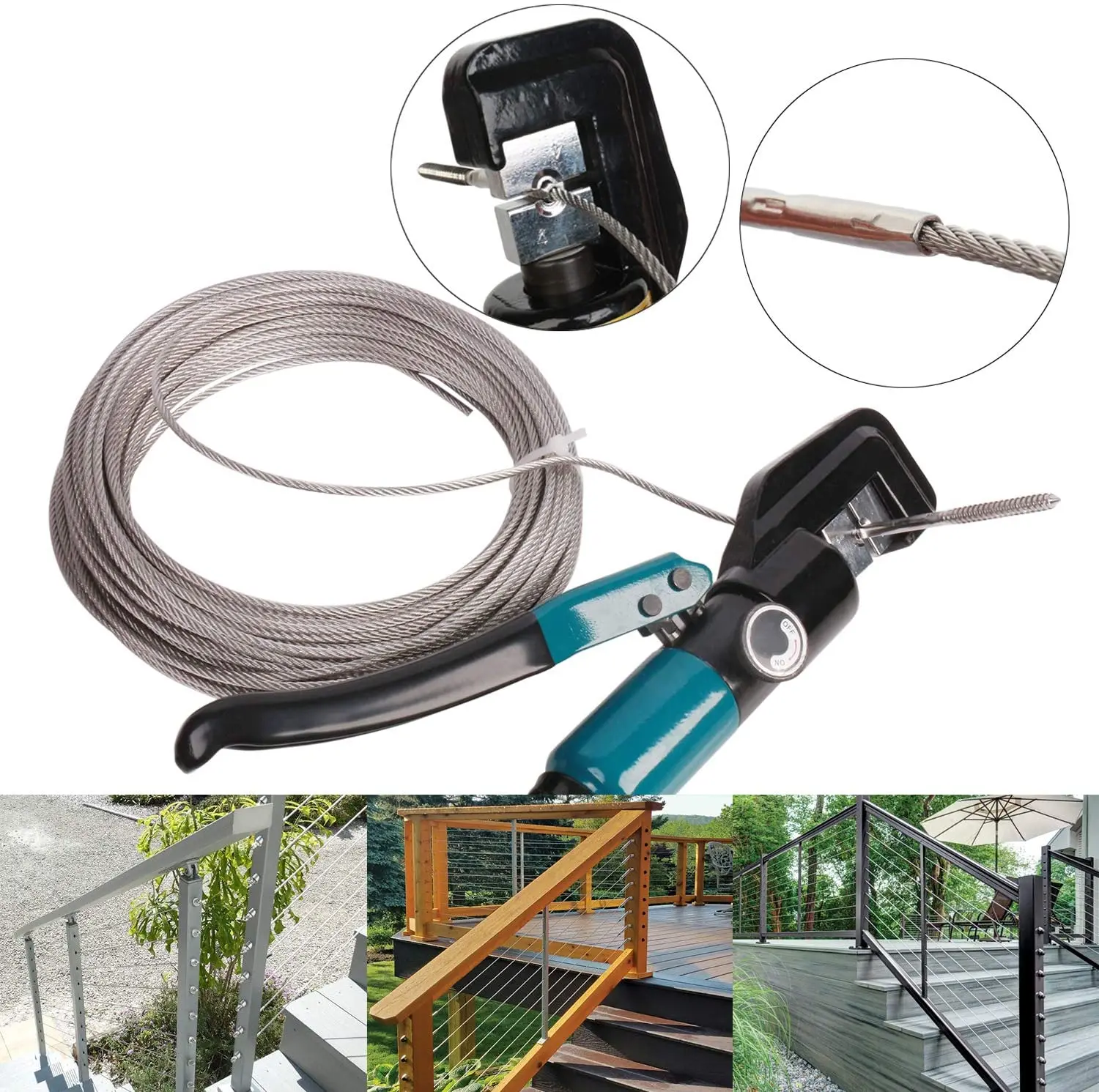 10-тонный ручной гидравлический обжимной инструмент с 8 пресс-формами 4-70 мм |