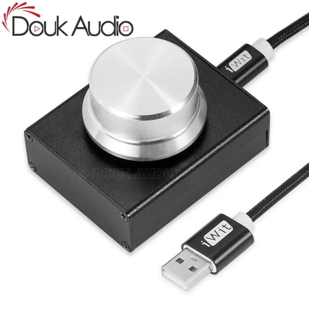 Douk аудио мини USB регулятор громкости Lossless VOL регулятор для планшетных ПК компьютер динамик аудио