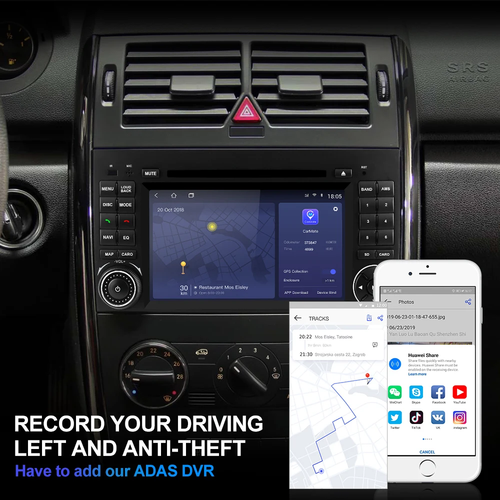 Isudar H53 4G Android 2 Din Авто радио для Mercedes/Benz/Sprinter/W169/B200/B class автомобильный