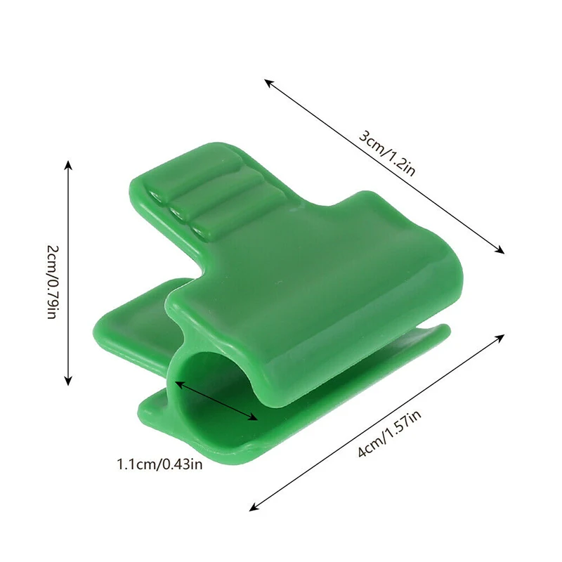 20 шт. 11 мм хомуты колья завода Парниковый Сад плетения зажимы с кольцами