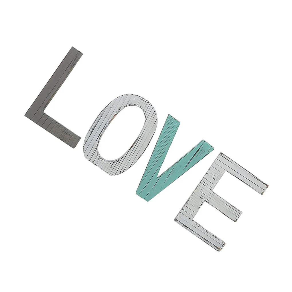 2019 крутые деревянные буквы в форме сердца украшение для свадебной вечеринки