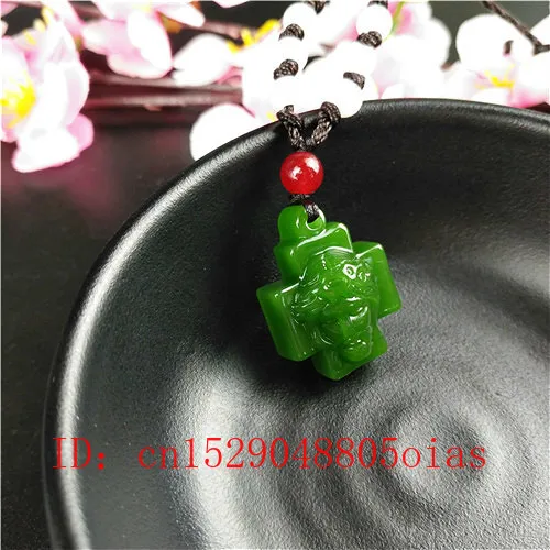 Натуральный зеленый китайский нефритовый крест подвеска ожерелье модные