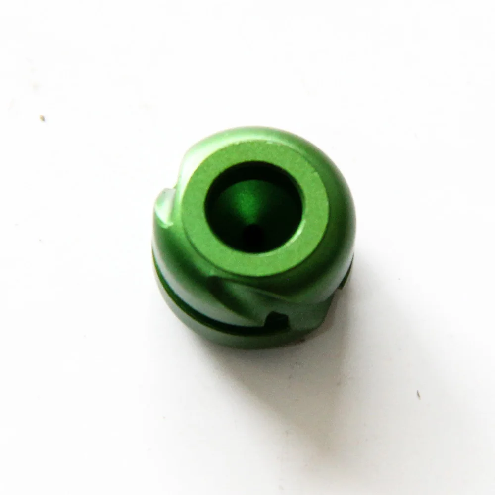 Green Sanlida стрельба из лука X10 визирное отверстие цельнокроеное платье алюминий cnc 6061 блочный лук мишень, стрельба из лука - Цвет: Green