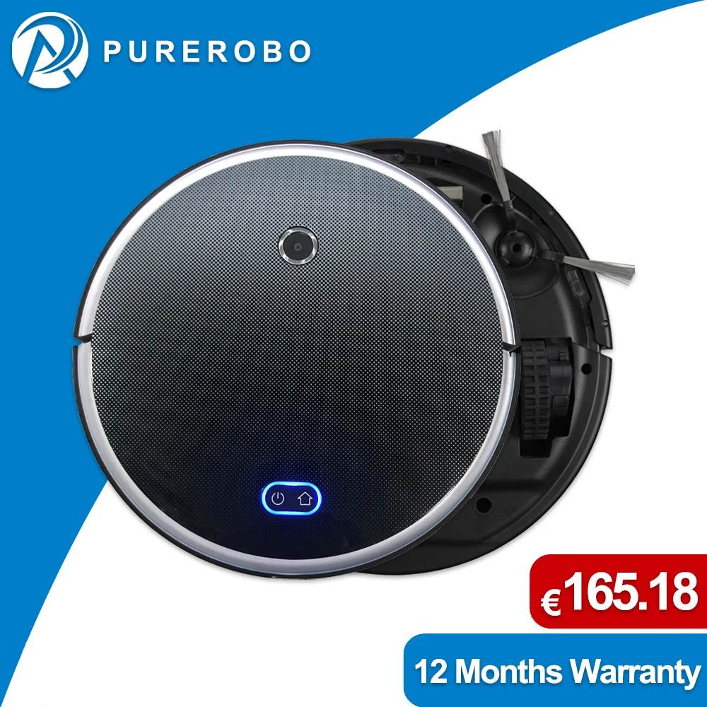 

Робот-пылесос Purerobo F8S Vslam с навигацией и резервуаром для воды