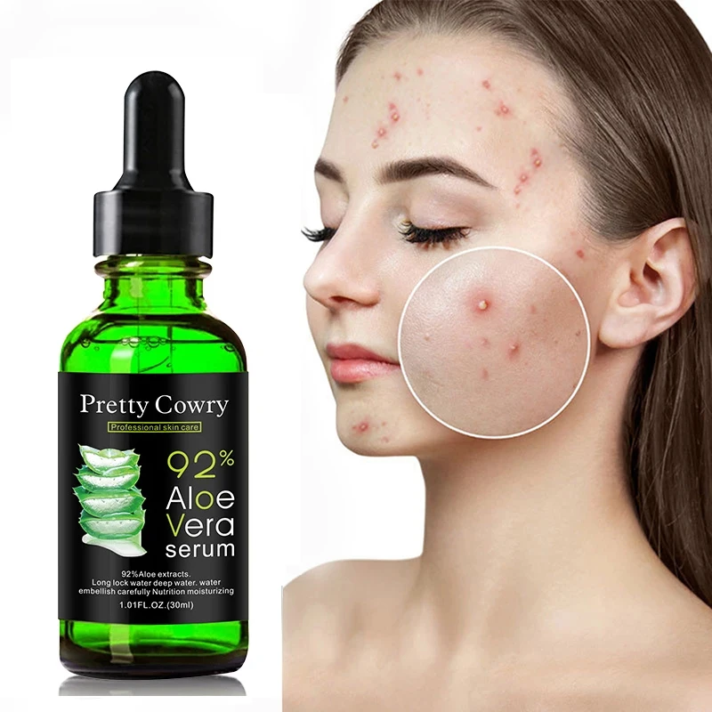 

30ml Aloe Soothing Gel Aloe Vera Gel for Facial Care Repair Essence Whitening Anti Wrinkle Face Cream Hyaluronic Acid Serum