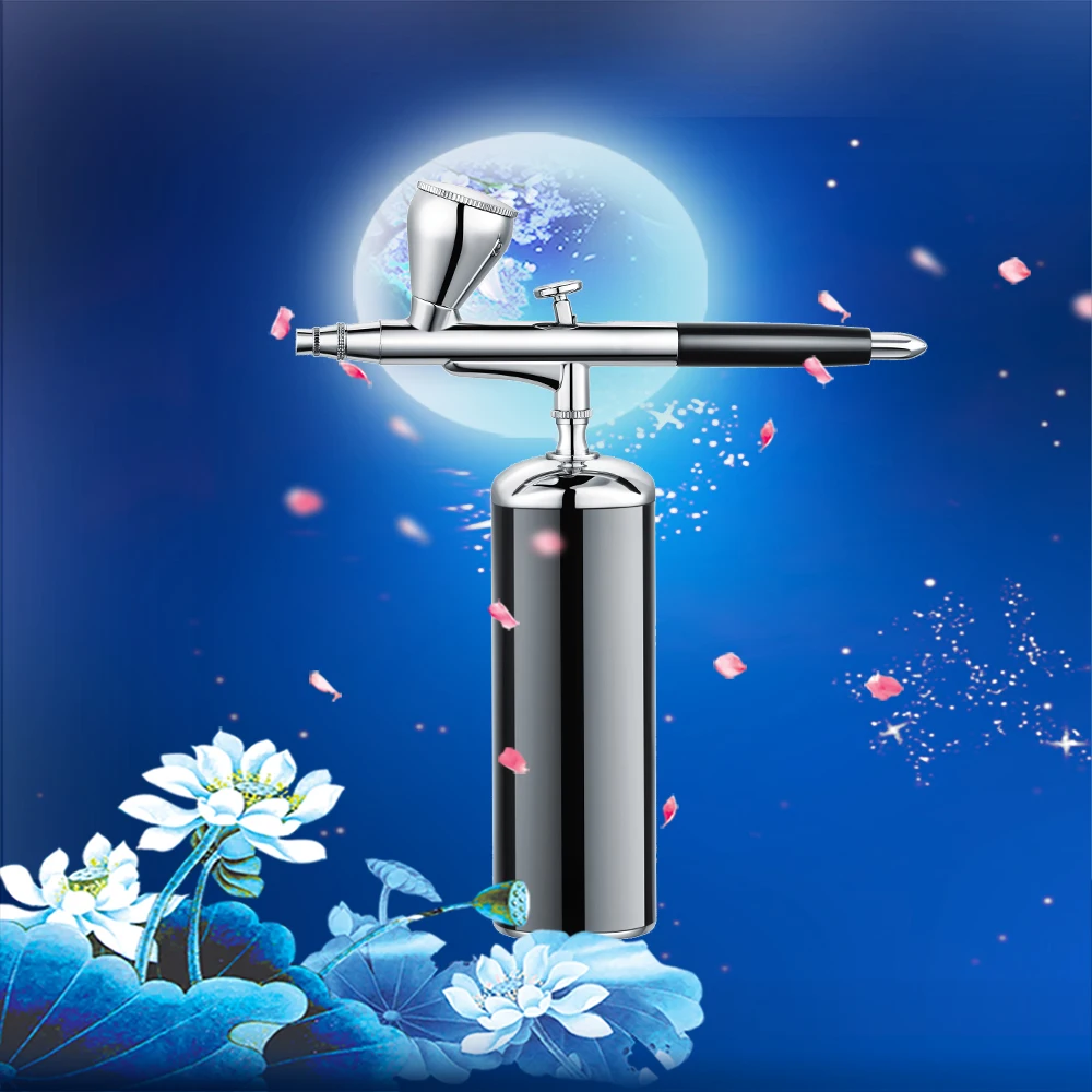 

Супертихий мини-Аэрограф с компрессором, беспроводной Профессиональный Аэрограф для макияжа, тату, нейл-арта, краски для лица, торта, дерэкшн-краски