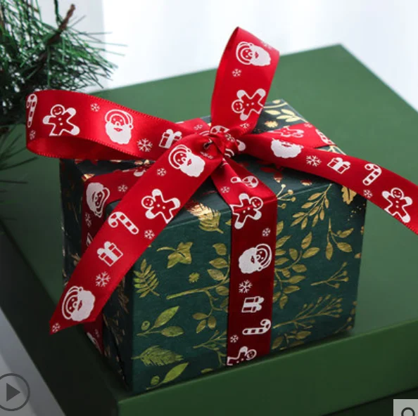 Лента для упаковки подарков Счастливого Рождества ленты снеговика