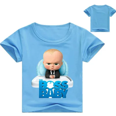style 18 Новое поступление года, детские футболки с надписью «Baby Boss» для детей возрастом от 2 до 12 лет футболка с длинными рукавами для мальчиков рубашки для девочек Vetement Enfant для подростков - Цвет: style 18