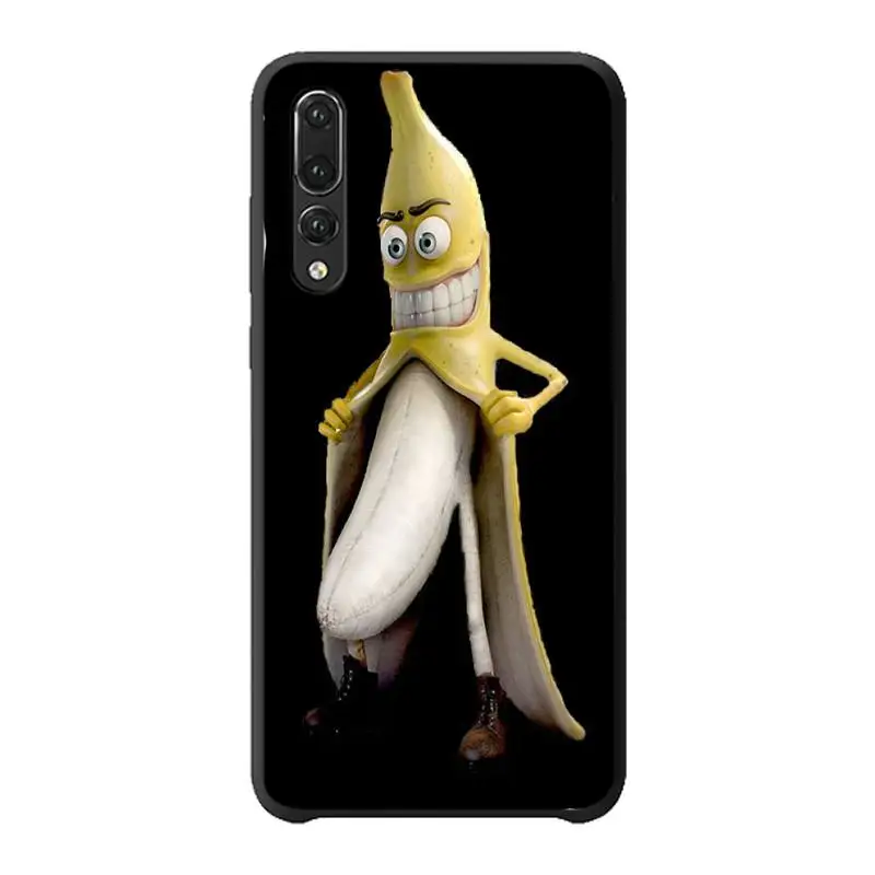

Babaite Funny banana Bling Cute Phone Case For Huawei P20 P30 P10 lite P20Pro PSmart Y7 Y6 Prime Mate20 Nova3E