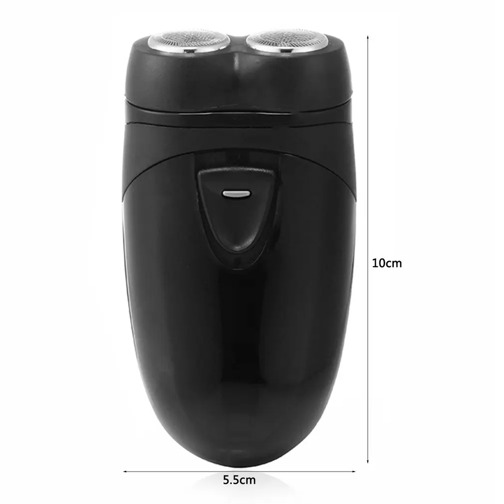 

Kemei Electric Shaver 2 Head Portable Cordless Razor Shavers Battery Powered Multifunctional With LED Lighting Hair Cutting