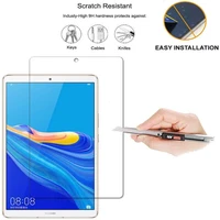 for huawei mediapad m6 8 4 inch tablet tempered glass screen protector film cover hd anti shatter dust proof bubble free
