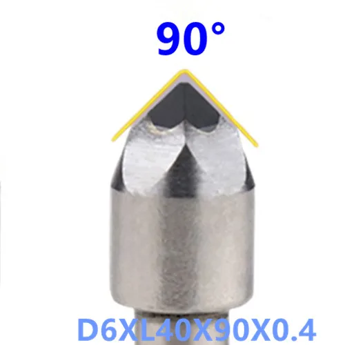 Новый дизайн, алмазный гравировальный станок, инструменты для гранита, камня, рельефный станок для мрамора, бита с ЧПУ, 4 края, хвостовик PCD, 6 мм, фрезерный инструмент для резьбы