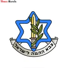 Three Ratels FTC-713 # Isreal Армия обороны и военнослужащих Армии обороны, наклейка на мотоцикл с логотипом наклейка на окно автомобиля