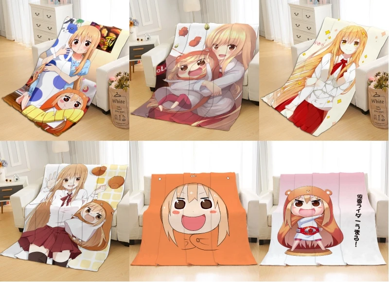 Аниме Himouto! Umaru chan miniOVA одеяло коврик банное полотенце ворс путешествия домашний